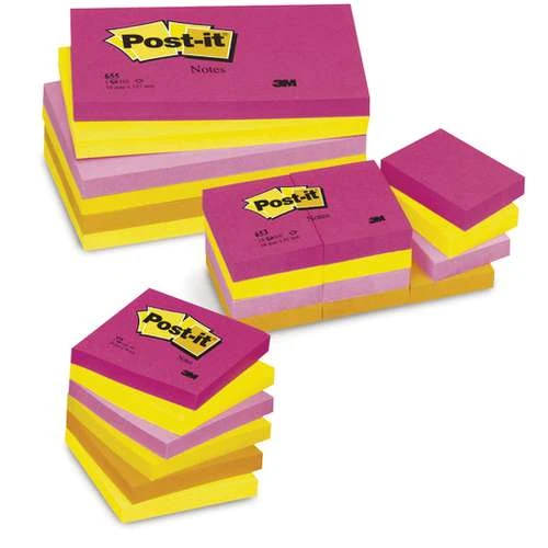 3M Rainbow Post-It Notes 3 3M Rainbow Post-It Notes - Image 3