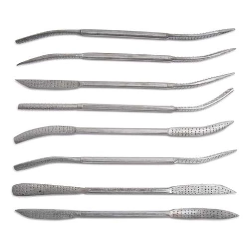 8 Piece Riffler Set "L" 1 8 Piece Riffler Set "L"