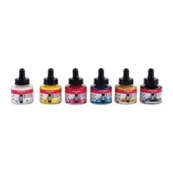 Amsterdam Acrylic Ink Standard Set 6 Amsterdam Acrylic Ink Standard Set -Pebeo Sales Store AmsterdamAcrylicInkStandardSet 2