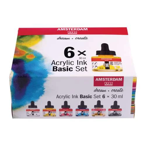 Amsterdam Acrylic Ink Standard Set 1 Amsterdam Acrylic Ink Standard Set