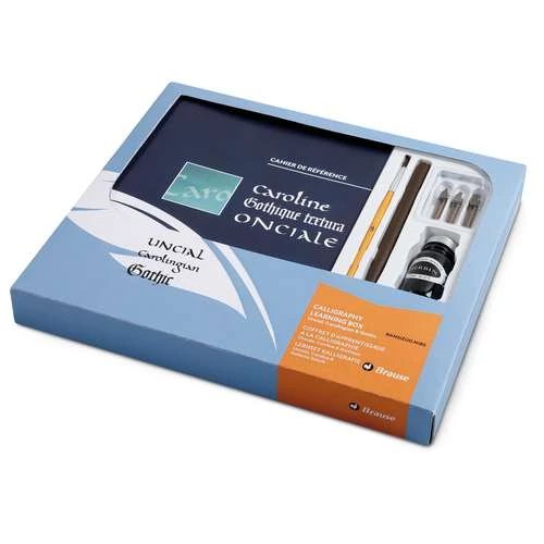 Brause Calligraphy Learning Boxes 1 Brause Calligraphy Learning Boxes