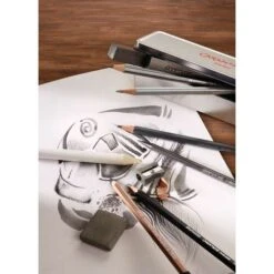 CARAN D'ACHE | GRAPHITE LINE Technalo — 7 Piece Set -Pebeo Sales Store CARAND26230393BACHE7CGRAPHITELINETechnaloE280947pieceset 4