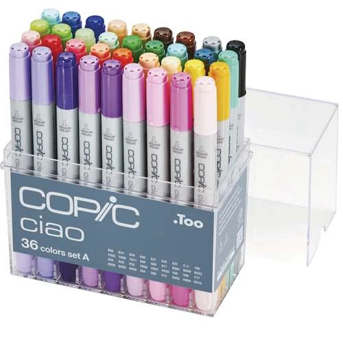 COPIC® | Ciao Marker Set A — 36 Markers 1 COPIC® | Ciao Marker Set A — 36 Markers