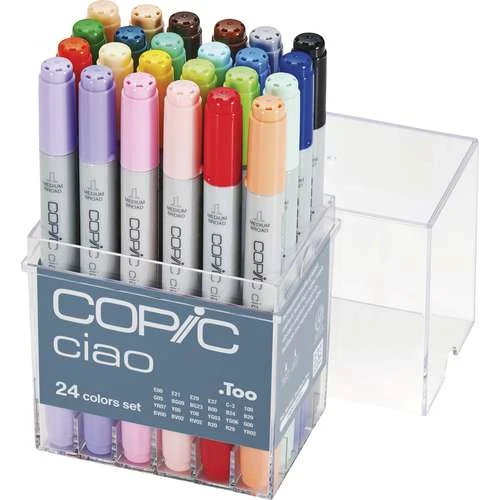 COPIC® | Ciao Marker Set — 24 Markers 1 COPIC® | Ciao Marker Set — 24 Markers