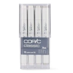 COPIC® | Classic Marker Set — 12 X Toner Grey -Pebeo Sales Store COPICC2AE7CclassicmarkersetE2809412xtonergrey 2