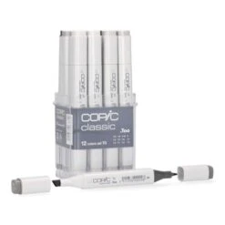 COPIC® | Classic Marker Set — 12 X Toner Grey -Pebeo Sales Store COPICC2AE7CclassicmarkersetE2809412xtonergrey 3