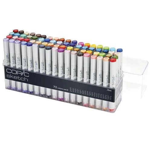 COPIC® | Sketch Marker Set D — 72 Markers 1 COPIC® | Sketch Marker Set D — 72 Markers