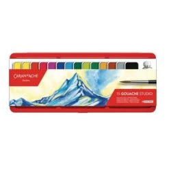Caran D'Ache Gouache Studio Set -Pebeo Sales Store CaranD26230393BAcheGouacheStudioSet 4