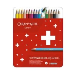 Caran D'Ache Swisscolor Water-Soluble Pencil Sets -Pebeo Sales Store CaranD26230393BAcheSwisscolorWater SolublePencilSets 3