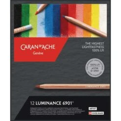 Caran D'Ache Luminance 6901 Crayon Sets -Pebeo Sales Store Carand26230393BAcheLuminance6901CrayonSets 3