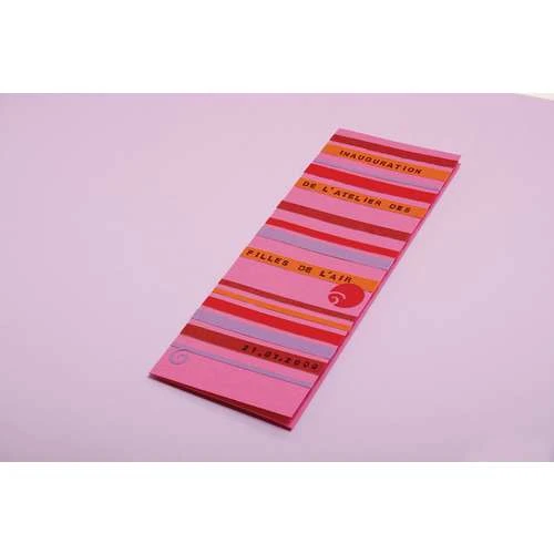 Clairefontaine 'Pollen' DIN Long Folding Cards 4 Clairefontaine 'Pollen' DIN Long Folding Cards - Image 4