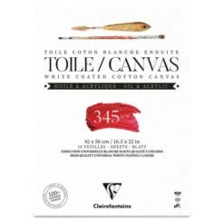 Clairefontaine Ready To Paint Canvas Pads -Pebeo Sales Store ClairefontaineReadytoPaintCanvasPads 2