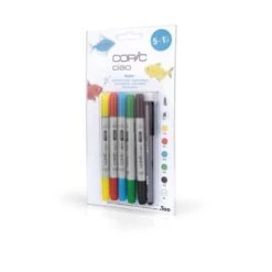 Copic Ciao 5 + 1 Brights Set 5 Copic Ciao 5 + 1 Brights Set -Pebeo Sales Store CopicCiao52B1BrightsSet 2