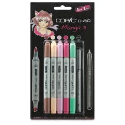 Copic Ciao 5 + 1 Manga Sets 9 Copic Ciao 5 + 1 Manga Sets -Pebeo Sales Store CopicCiao52B1MangaSets 3