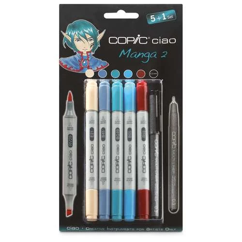 Copic Ciao 5 + 1 Manga Sets 5 Copic Ciao 5 + 1 Manga Sets - Image 5