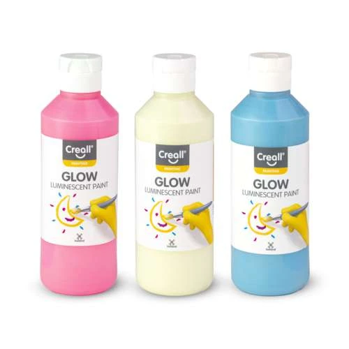 Creall Glow Luminescent Paints 1 Creall Glow Luminescent Paints