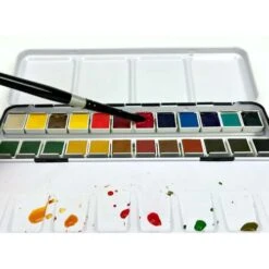 DANIEL SMITH | EXTRA FINE™ Watercolours — Half Pan Sets -Pebeo Sales Store DANIELSMITH7CEXTRAFINEE284A2watercoloursE28094HalfPansets 4