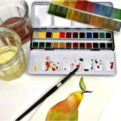 DANIEL SMITH | EXTRA FINE™ Watercolours — Half Pan Sets -Pebeo Sales Store DANIELSMITH7CEXTRAFINEE284A2watercoloursE28094HalfPansets 5