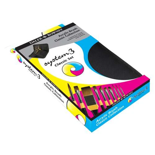 Daler-Rowney System 3 Classic Acrylic Brush Set 2 Daler-Rowney System 3 Classic Acrylic Brush Set - Image 2