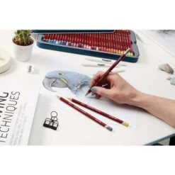 Derwent 48 Pastel Pencil Wooden Box Set 7 Derwent 48 Pastel Pencil Wooden Box Set -Pebeo Sales Store Derwent48PastelPencilWoodenBoxSet 2