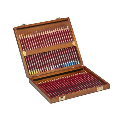 Derwent 48 Pastel Pencil Wooden Box Set 5 Derwent 48 Pastel Pencil Wooden Box Set - Image 5