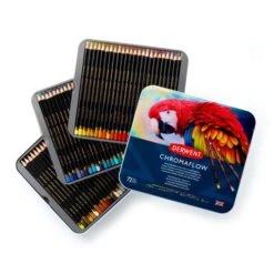 Derwent Chromaflow Coloured Pencil Sets -Pebeo Sales Store DerwentChromaflowColouredPencilSets 4