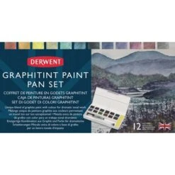 Derwent Graphitint Paint Pan Set -Pebeo Sales Store DerwentGraphitintPaintPanSet 3
