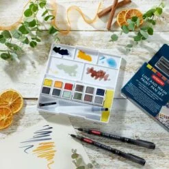 Derwent Line And Wash Paint Pan Set -Pebeo Sales Store DerwentLineandWashPaintPanSet 2