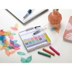 Derwent Pastel Shades Paint Pan Set -Pebeo Sales Store DerwentPastelShadesPaintPanSet 3