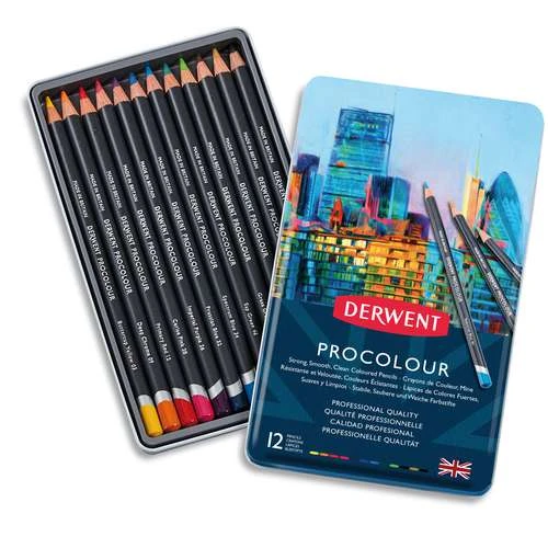 Derwent Procolour Pencil Sets 1 Derwent Procolour Pencil Sets