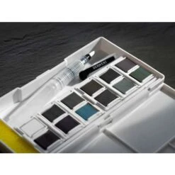 Derwent Tinted Charcoal Paint Pan Set -Pebeo Sales Store DerwentTintedCharcoalPaintPanSet 2