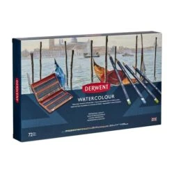 Derwent Watercolour 72 Pencil Wooden Box Set 8 Derwent Watercolour 72 Pencil Wooden Box Set -Pebeo Sales Store DerwentWatercolour72PencilWoodenBoxSet 3