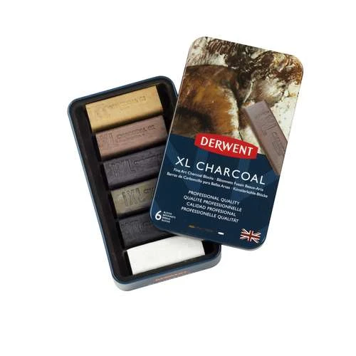 Derwent XL Charcoal Block Set 1 Derwent XL Charcoal Block Set
