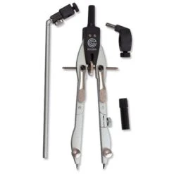 Ecobra Silver Master Compass Set