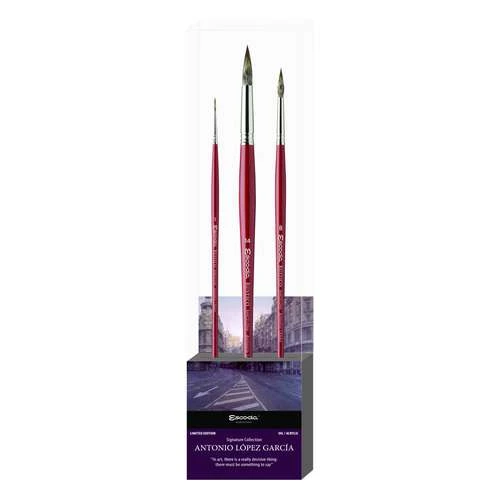Escoda Antonio Lopez Garcia Oil Painting Brush Set, Series 8602-2 2 Escoda Antonio Lopez Garcia Oil Painting Brush Set, Series 8602-2 - Image 2
