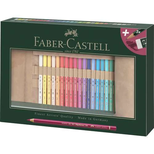 FABER-CASTELL | Polychromos Pencil Wrap — Synthetic Leather 1 FABER-CASTELL | Polychromos Pencil Wrap — Synthetic Leather