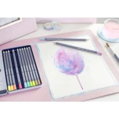 Faber-Castell Goldfaber Aqua Pastel Watercolour Pencil Set -Pebeo Sales Store Faber CastellGoldfaberAquaPastelWatercolourPencilSet 5