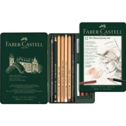 Faber-Castell Pitt 12 Piece Monochrome Set