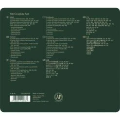 Faber-Castell Pitt 19 Piece Graphite Set 9 Faber-Castell Pitt 19 Piece Graphite Set -Pebeo Sales Store Faber CastellPitt19PieceGraphiteSet 4