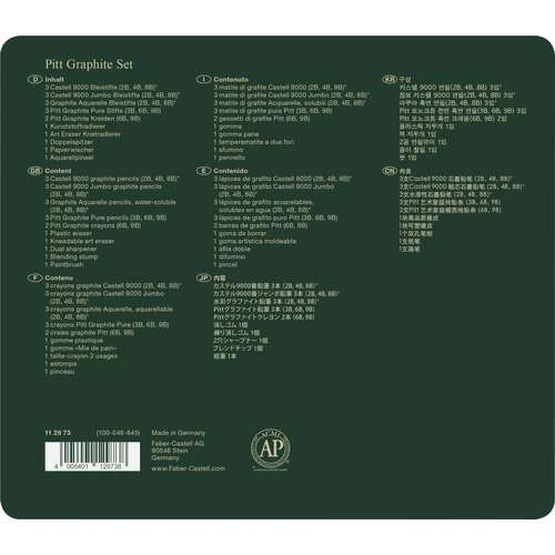 Faber-Castell Pitt 19 Piece Graphite Set 5 Faber-Castell Pitt 19 Piece Graphite Set - Image 5