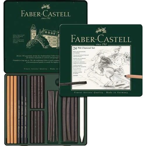 Faber-Castell Pitt Charcoal Set 1 Faber-Castell Pitt Charcoal Set