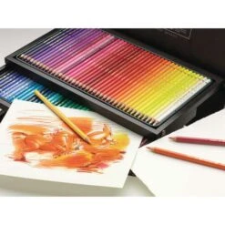 Faber-Castell Polychromos Artists' Colour Pencils Wooden Box Set -Pebeo Sales Store Faber CastellPolychromosArtists26230393BColourPencilsWoodenBoxSet 2