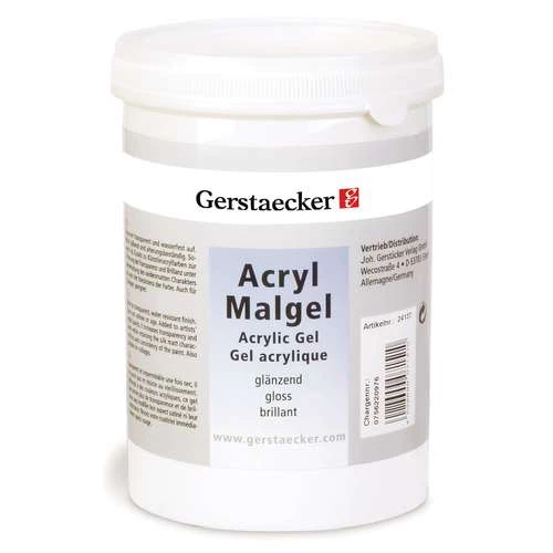 GERSTAECKER | Gel Medium — Acrylic Based 2 GERSTAECKER | Gel Medium — Acrylic Based - Image 2