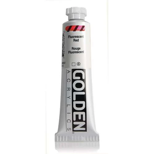 GOLDEN® | Acrylics, Fluorescent Colours — 59ml Tubes 2 GOLDEN® | Acrylics, Fluorescent Colours — 59ml Tubes - Image 2