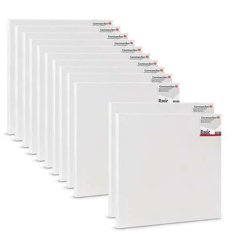 Gerstaecker Basic 80 X 80cm Canvas Pack Of 12 1 Gerstaecker Basic 80 X 80cm Canvas Pack Of 12