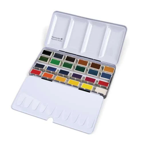 Gerstaecker Studio Watercolour Whole Pan Sets 1 Gerstaecker Studio Watercolour Whole Pan Sets