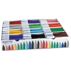 Giotto Turbo Maxi Fibre Pen School Set, 288 Pens