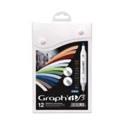 Graph'It Marker 12 Pen Sets -Pebeo Sales Store Graph26230393BItMarker12PenSets 3
