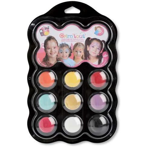Grim'tout Themed Childrens Make-Up Palettes - 9 Colour 2 Grim'tout Themed Childrens Make-Up Palettes - 9 Colour - Image 2