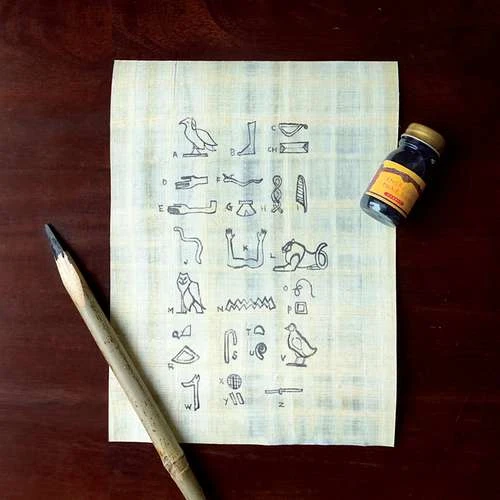 HERBIN | Egyptian Writing — 3 Piece Gift Set 4 HERBIN | Egyptian Writing — 3 Piece Gift Set - Image 4